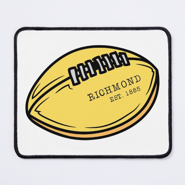 Item preview, Richmond Tigers AFL Team EST Yellow Sherrin  designed and sold by All-About-AFL.