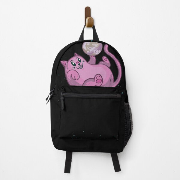 Item preview, Pink Cat Playing With Earth | Galaxy Kitten designed and sold by artado.