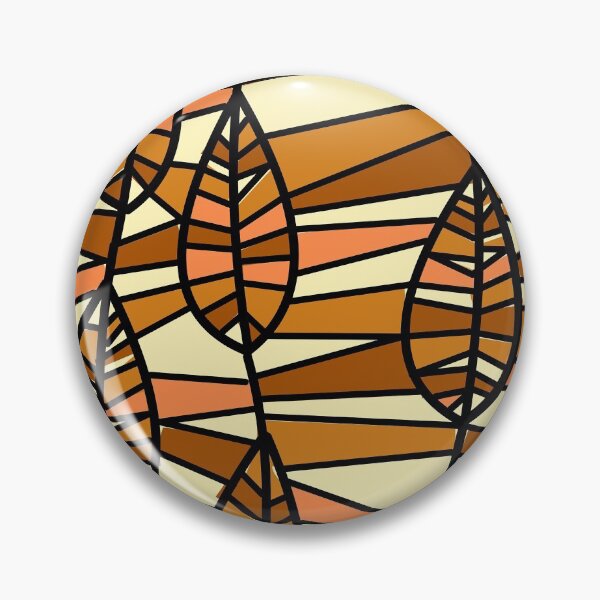 Item preview, Abstract Leaves Burnt Orange Autumn Pattern designed and sold by Tamas Das.