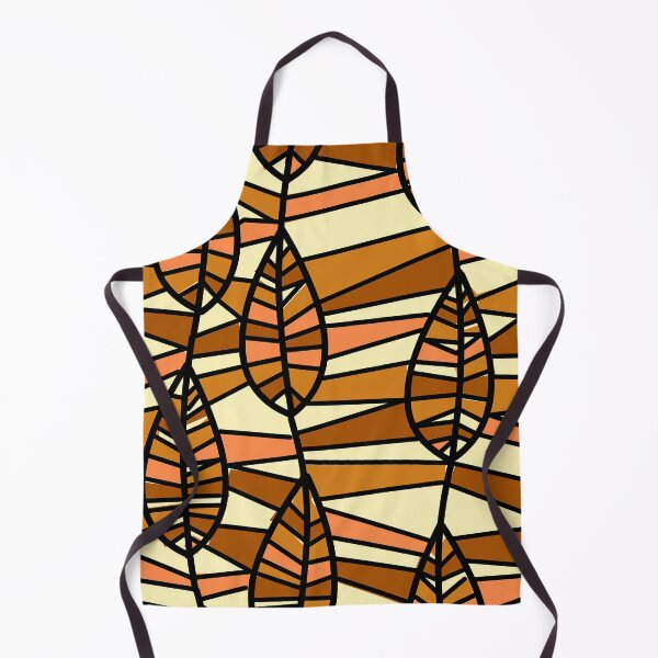 Item preview, Abstract Leaves Burnt Orange Autumn Pattern designed and sold by Tamas Das.
