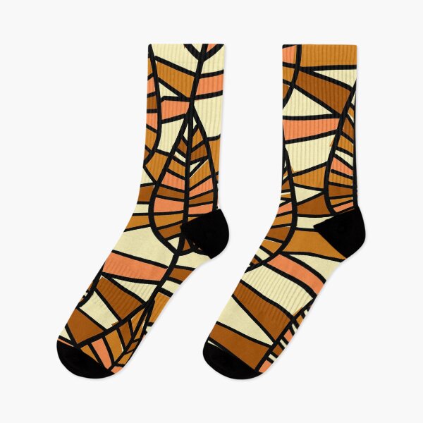 Item preview, Abstract Leaves Burnt Orange Autumn Pattern designed and sold by Tamas Das.