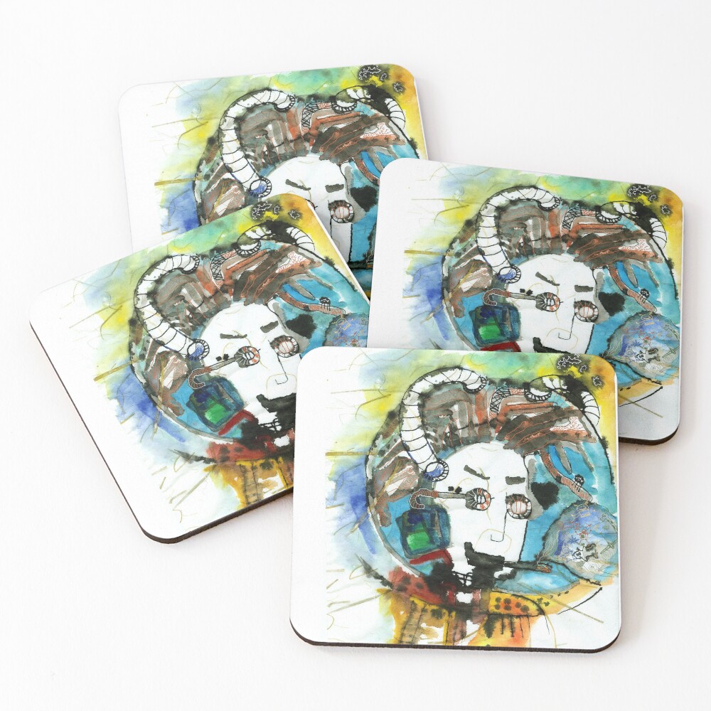 Item preview, Coasters (Set of 4) designed and sold by Ruta.