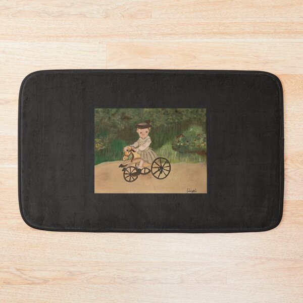 Item preview, Little Boy on Tricycle by Jan Shackelford  designed and sold by Jan  Shackelford.