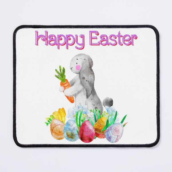 Item preview, Cute Happy Easter watercolor Nursery Art designed and sold by Product Stella.