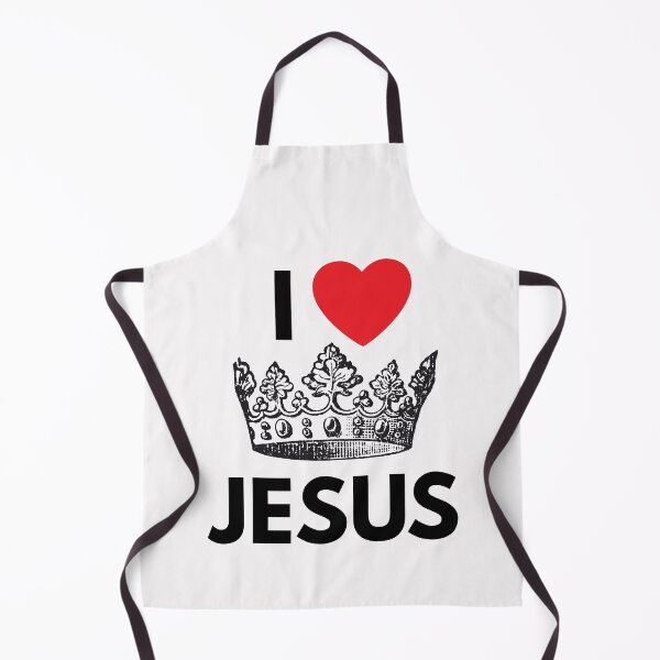 Item preview, I LOVE KING JESUS (BLACK) designed and sold by BravenWild.