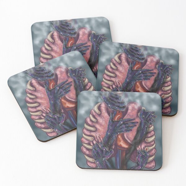 Item preview, Bated Breath | Artistic Lungs Illustration designed and sold by Karli Mogen.