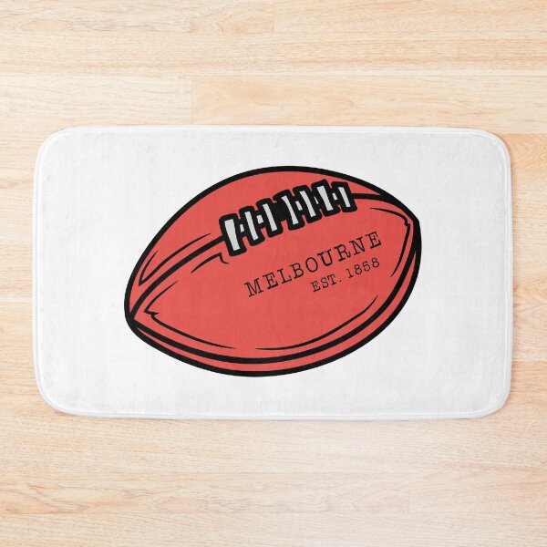 Item preview, Melbourne Demons AFL Team EST Red Sherrin designed and sold by All-About-AFL.