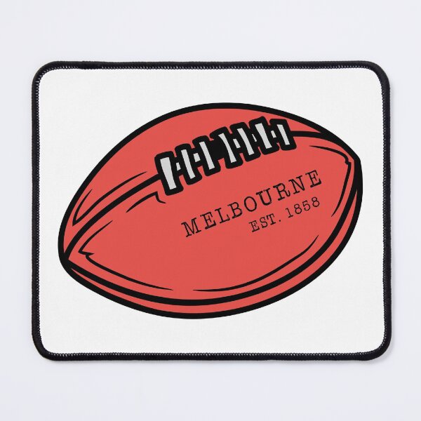 Item preview, Melbourne Demons AFL Team EST Red Sherrin  designed and sold by All-About-AFL.