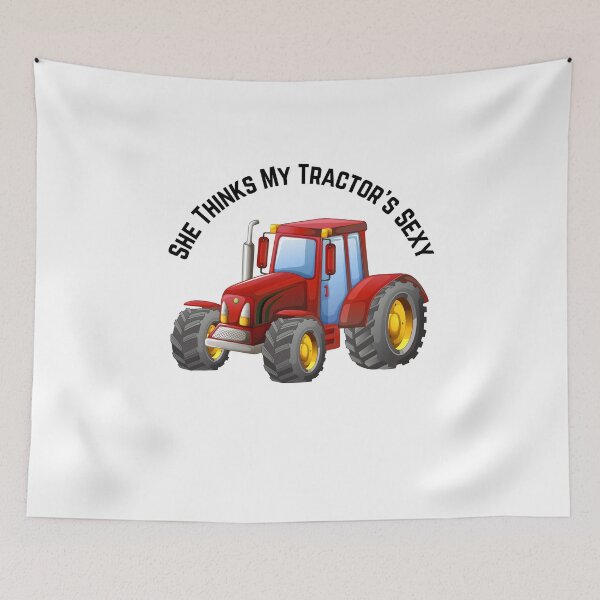 Item preview, She Thinks My Tractor's Sexy  designed and sold by Chanchane Store.