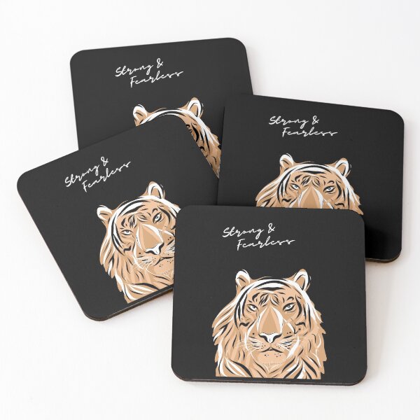 Item preview, Strong And Fearless Tiger designed and sold by surprise-to-me.