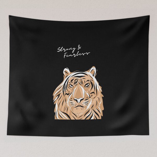 Item preview, Strong And Fearless Tiger designed and sold by surprise-to-me.