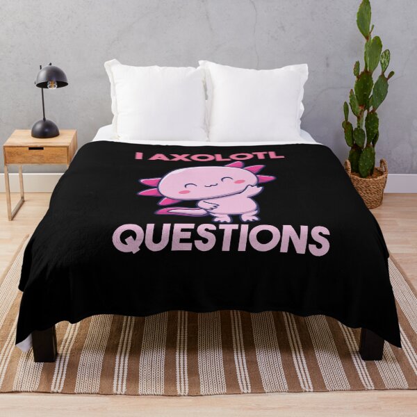 Item preview, I Axolotl Questions designed and sold by Heddar Badreddine.