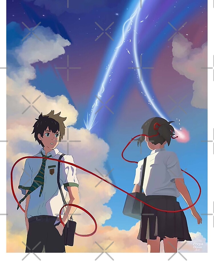 Kimi No Na Wa Your Name Taki Tachibana Mitsuha Miy iPhone Wallpapers  Free Download