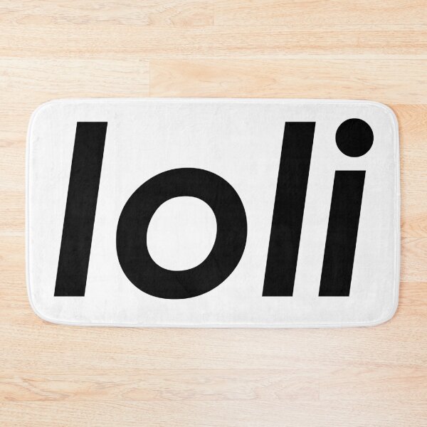 Item preview, loli | typography | black and white designed and sold by rsty11.
