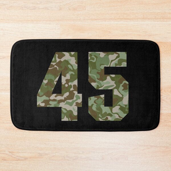 Item preview, Army Camo Number Forty-Five Veteran Lucky Number 45 designed and sold by Urosek.