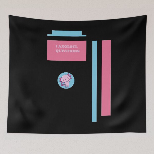 Item preview, I Axolotl Questions designed and sold by Heddar Badreddine.