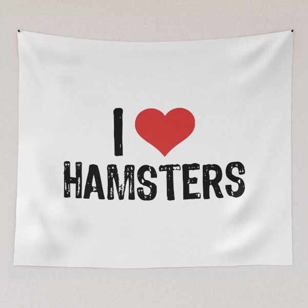 Item preview, I Love Hamsters designed and sold by The "I Love Everything" Shop.