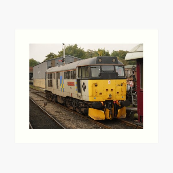 Sector Construction 31271 at Wansford Art Print