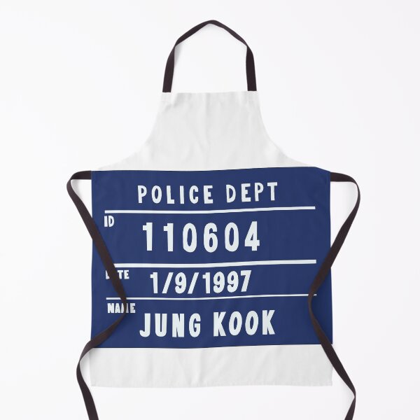 Item preview, Jungkook - Police Dept Numbers designed and sold by JColine.