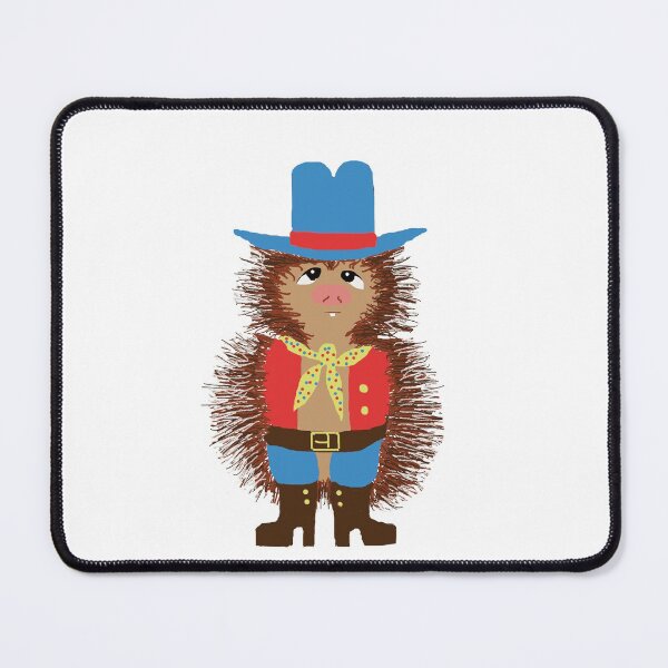 Item preview, Hogie the Hedgehog© Cowboy designed and sold by Carol Bleasdale.