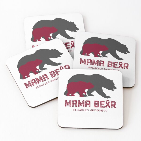 Item preview, Headaches Awareness Mama Bear Support Headaches designed and sold by Victormoratalla.