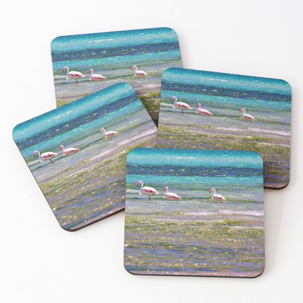 Item preview, Flamingos and Sea Colours designed and sold by Jeremy Hayden.