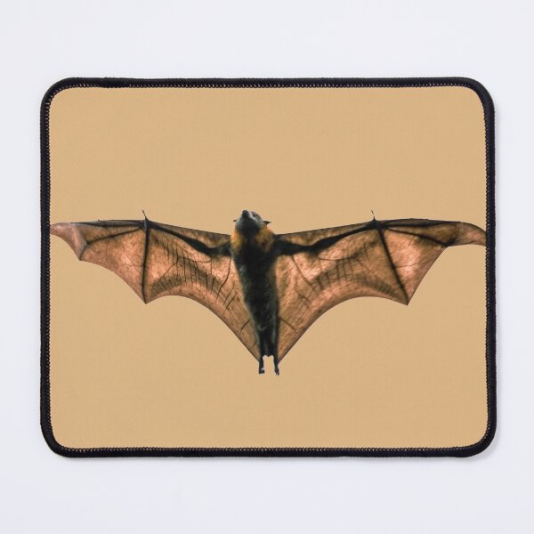Item preview, Flying Bat on Golden Background Bat Artwork designed and sold by mariagram17.