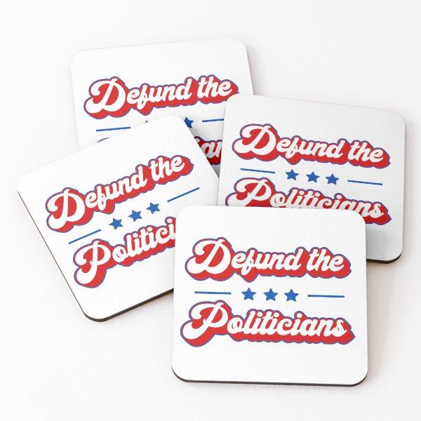Item preview, Defund the Politicians Retro designed and sold by Krysanthe.