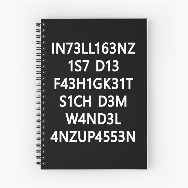 Item preview, Intelligence - the ability to adapt to change designed and sold by Shirt-Designs.