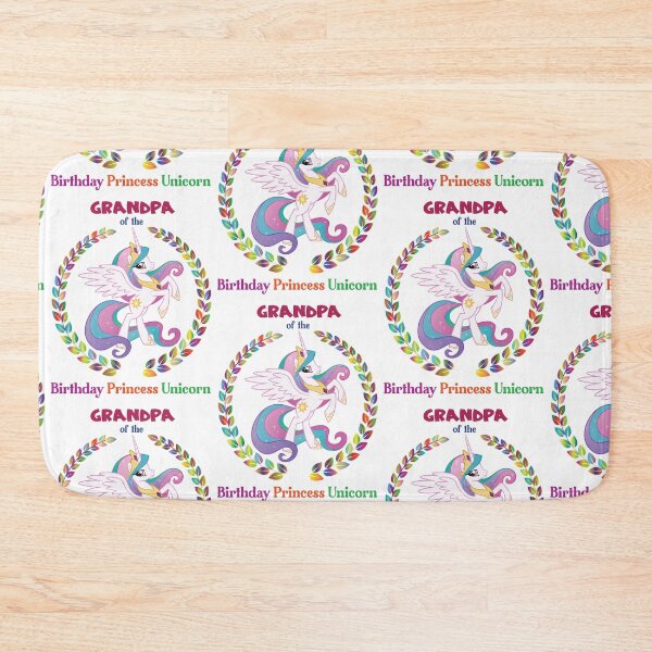 Item preview, Grandpa of The Birthday Princess Unicorn designed and sold by omegaplus.
