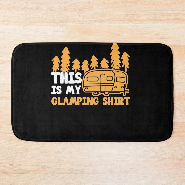 Item preview, Glamping with caravan designed and sold by fatshirt.
