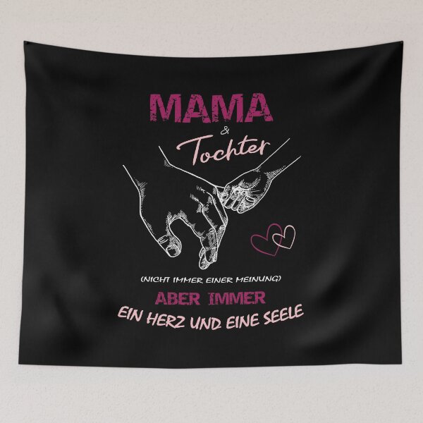 Artikelvorschau, Mama und Tochter - immer ein Herz und eine Seele entworfen und verkauft von Shirt-Designs.