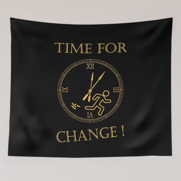 Item preview, Time for change designed and sold by Shirt-Designs.