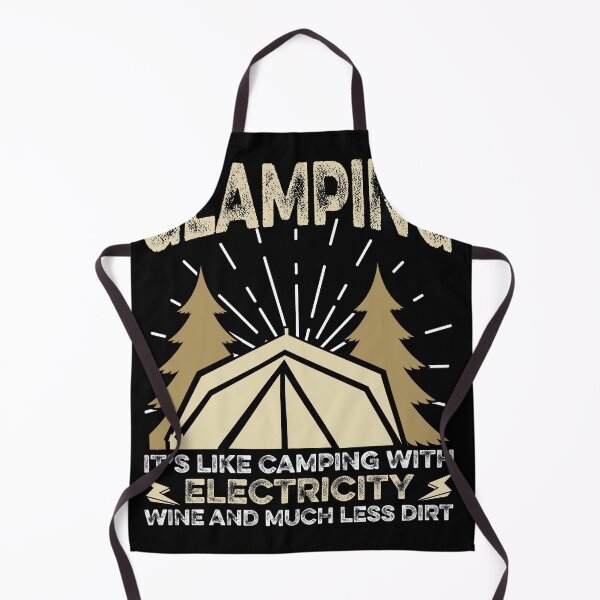 Item preview, Glamping with tent designed and sold by fatshirt.