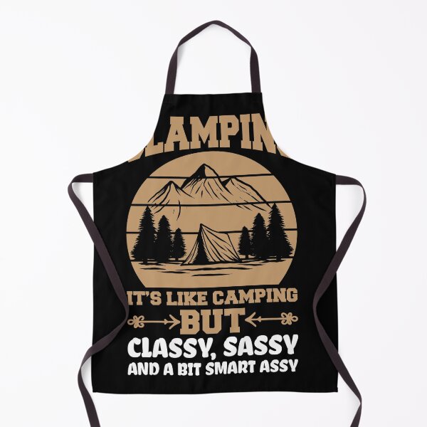Item preview, Glamping with tent designed and sold by fatshirt.
