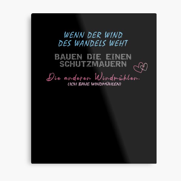 Artikel-Vorschau von Wandel - Veränderung - Mauern und Windmühlen, designt und verkauft von Shirt-Designs.