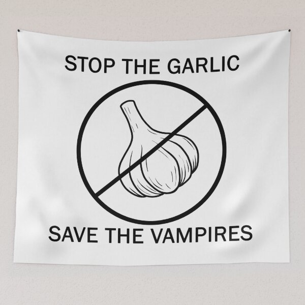 Item preview, Stop the galic, save the vampires designed and sold by ValentinaHramov.
