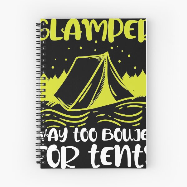 Item preview, Glamping with caravan designed and sold by fatshirt.