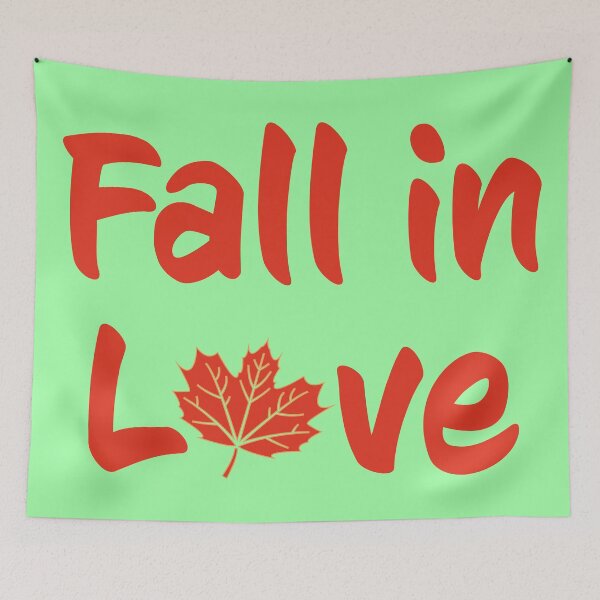 Item preview, Fall in Love | Typography designed and sold by rsty11.