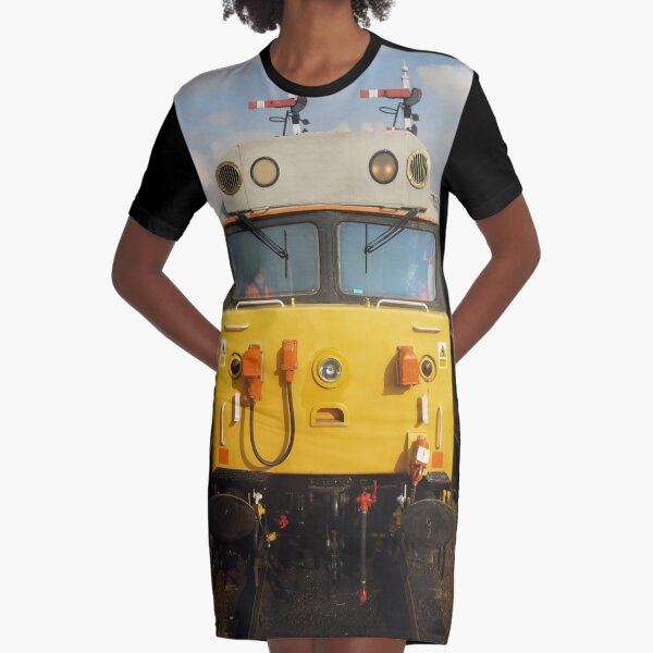 British Rail 50008 'Thunderer' at Wansford Graphic T-Shirt Dress