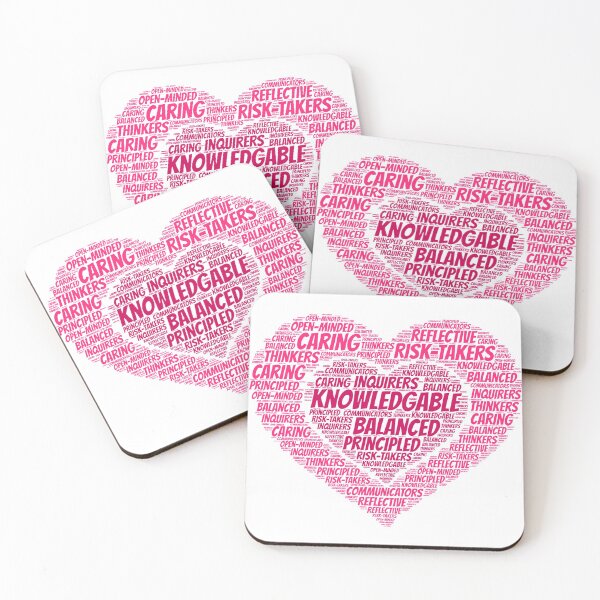 Item preview, I Love IB DP International Baccalaureate Diploma Program Learners Profile Heart designed and sold by coffeetea2020.