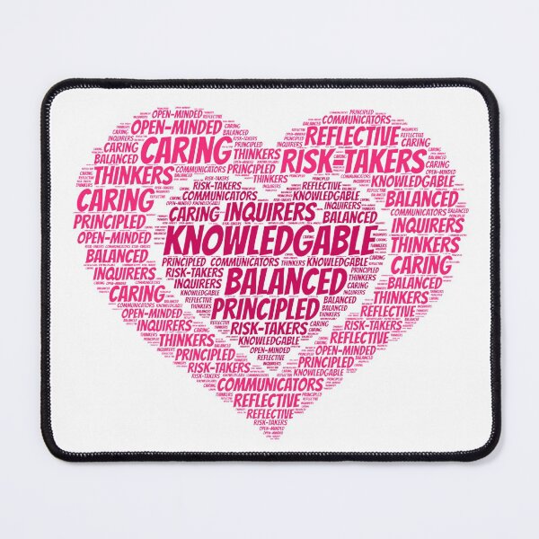 Item preview, I Love IB DP International Baccalaureate Diploma Program Learners Profile Heart designed and sold by coffeetea2020.
