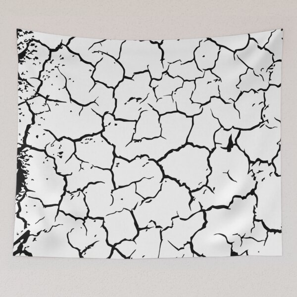 Item preview, Black and white crackle pattern designed and sold by Jenmag.