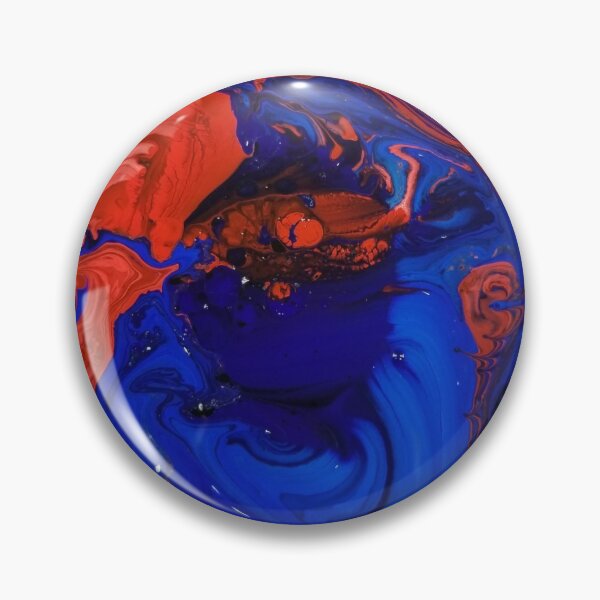 Item preview, Blue red abstract designed and sold by zchriswit.