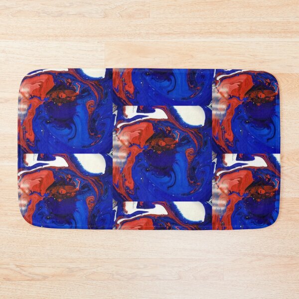 Item preview, Blue red abstract designed and sold by zchriswit.