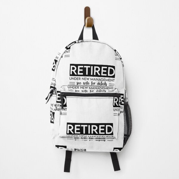 Item preview, Retired,Under New Management,Funny Retirement Gift SK designed and sold by andregiftshopzz.