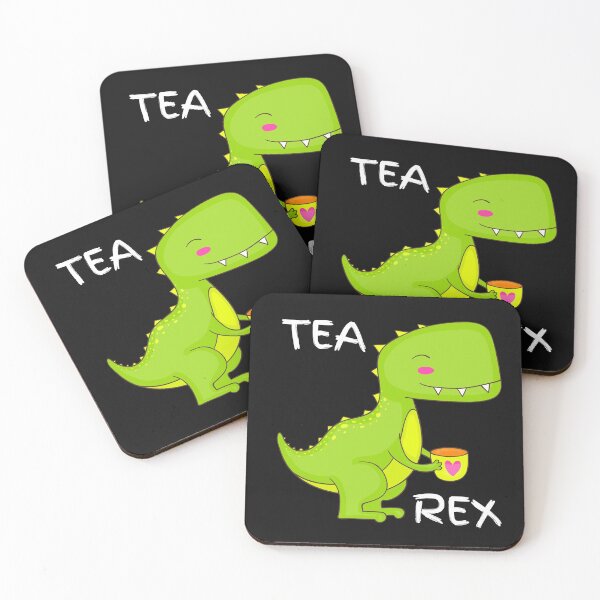 Item preview, Tea-Rex Cute Funny Dinosaur for Kids / toddler Tea Rex Party designed and sold by Click-Like.