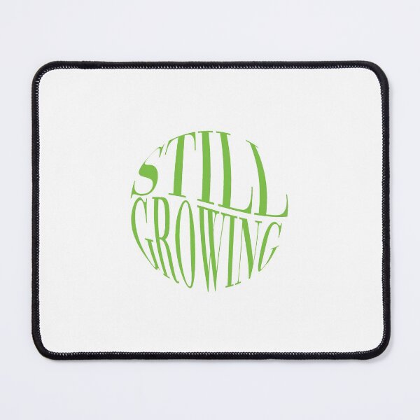 Item preview, still growing typography in fluro green designed and sold by emscalligraphy.