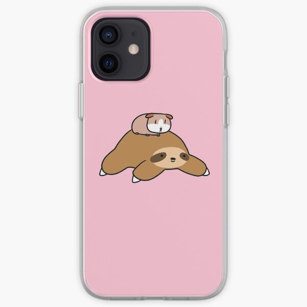 Sloth and Guinea Pig iPhone Soft Case