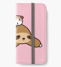 Sloth and Guinea Pig iPhone Wallet/Case/Skin